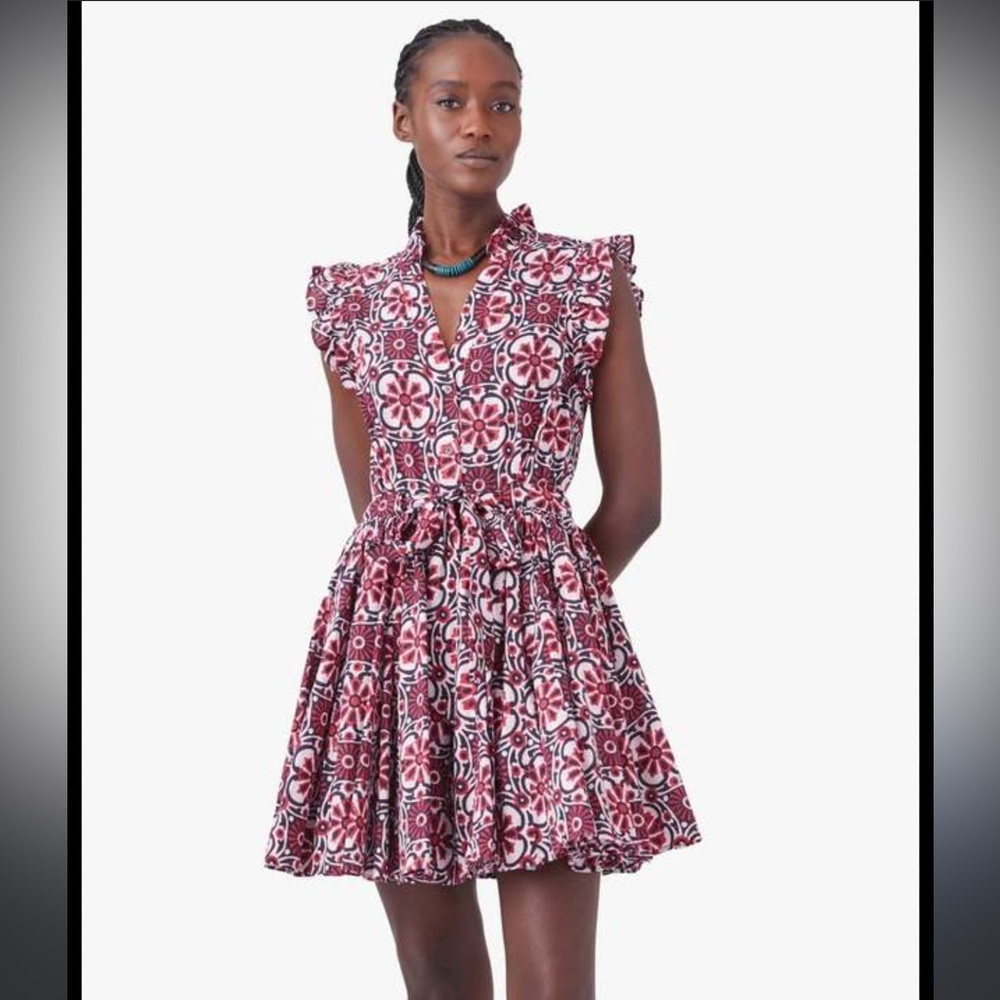Xirena Leana Dress in Majorca Red NWOT Sz. S